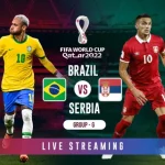 LIVE:Brazil vs Serbia worldcup2022