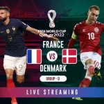 Live:France vs Denmark