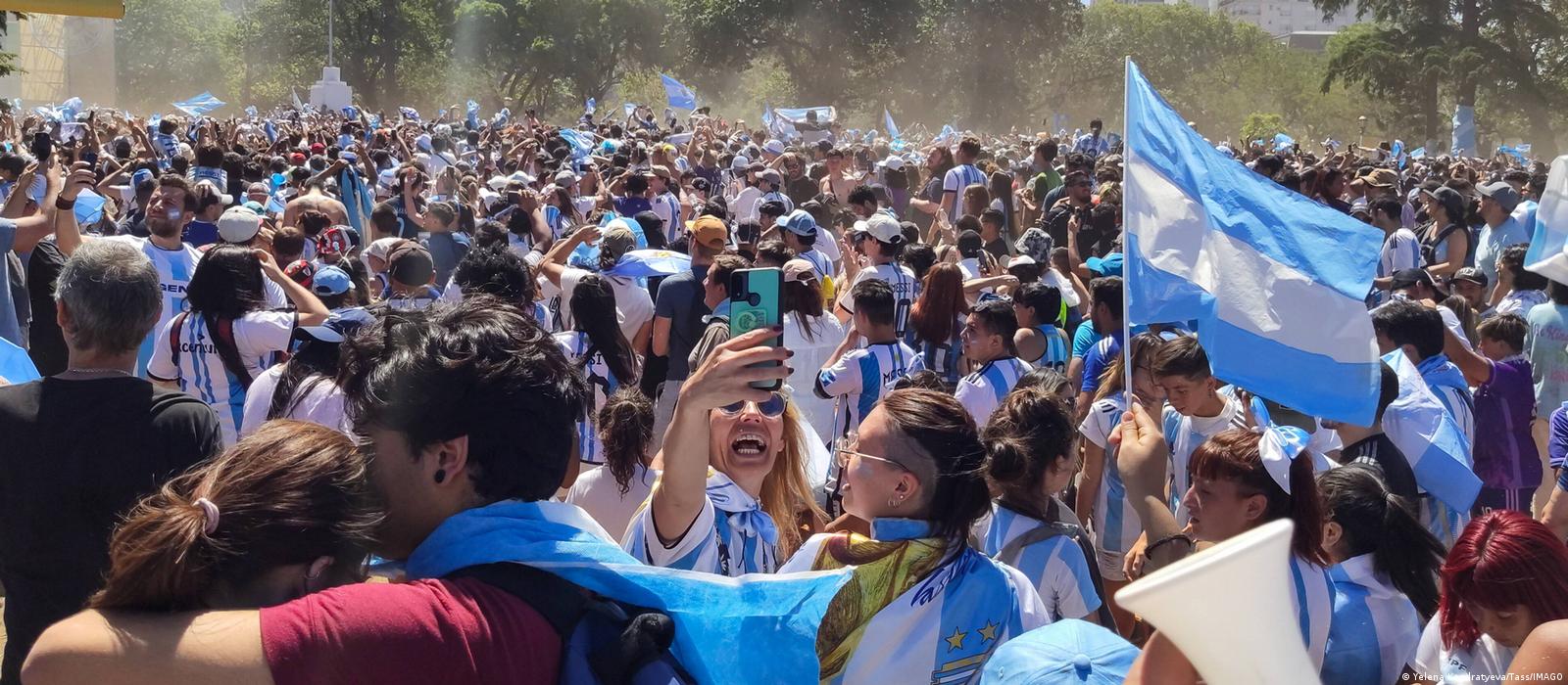 Argentina World Cup celebration parade
