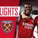Arsenal vs West Ham highlights: Nketiah goal seals win after Saka and Martinelli score