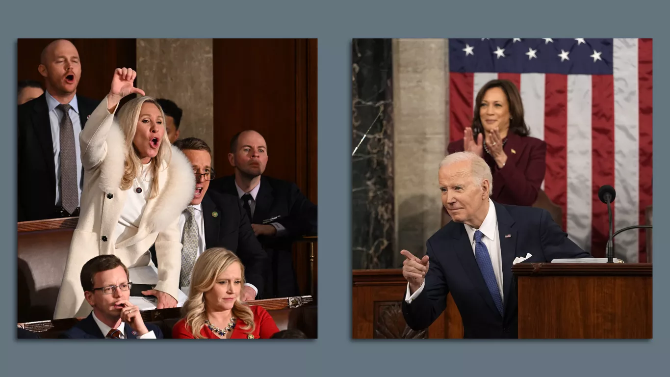 State of the Union erupts as Biden and GOP trade barbs