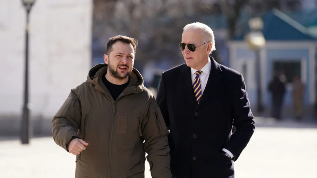 President Biden made a surprise visit to Kyiv on Monday