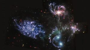 At cosmic dawn, a space telescope discovers huge galaxies 