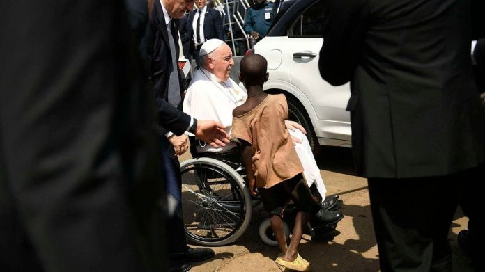 Pope to meet South Sudan war victims