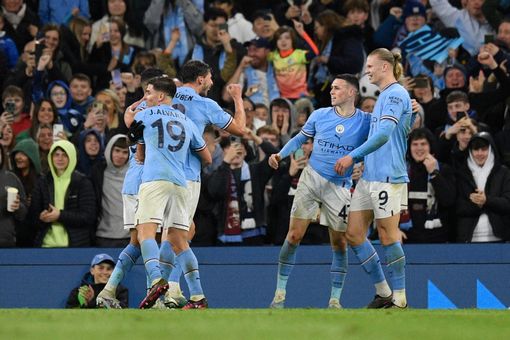 Man City 6-0 Burnley as Haaland gets another hat-trick