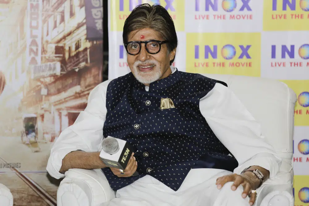 Amitabh Bachchan injured while shooting film in southern India