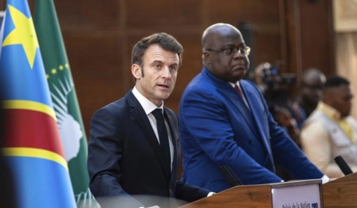 Macron to DR Congo leaders: Do not look for culprits outside your country