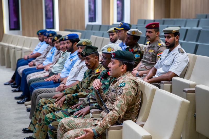 Students from Qatar’s Joaan Bin Jassim Academy for Defence Studies visit RDF
