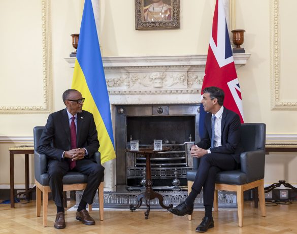 Kagame, British PM Sunak talk migration deal, trade