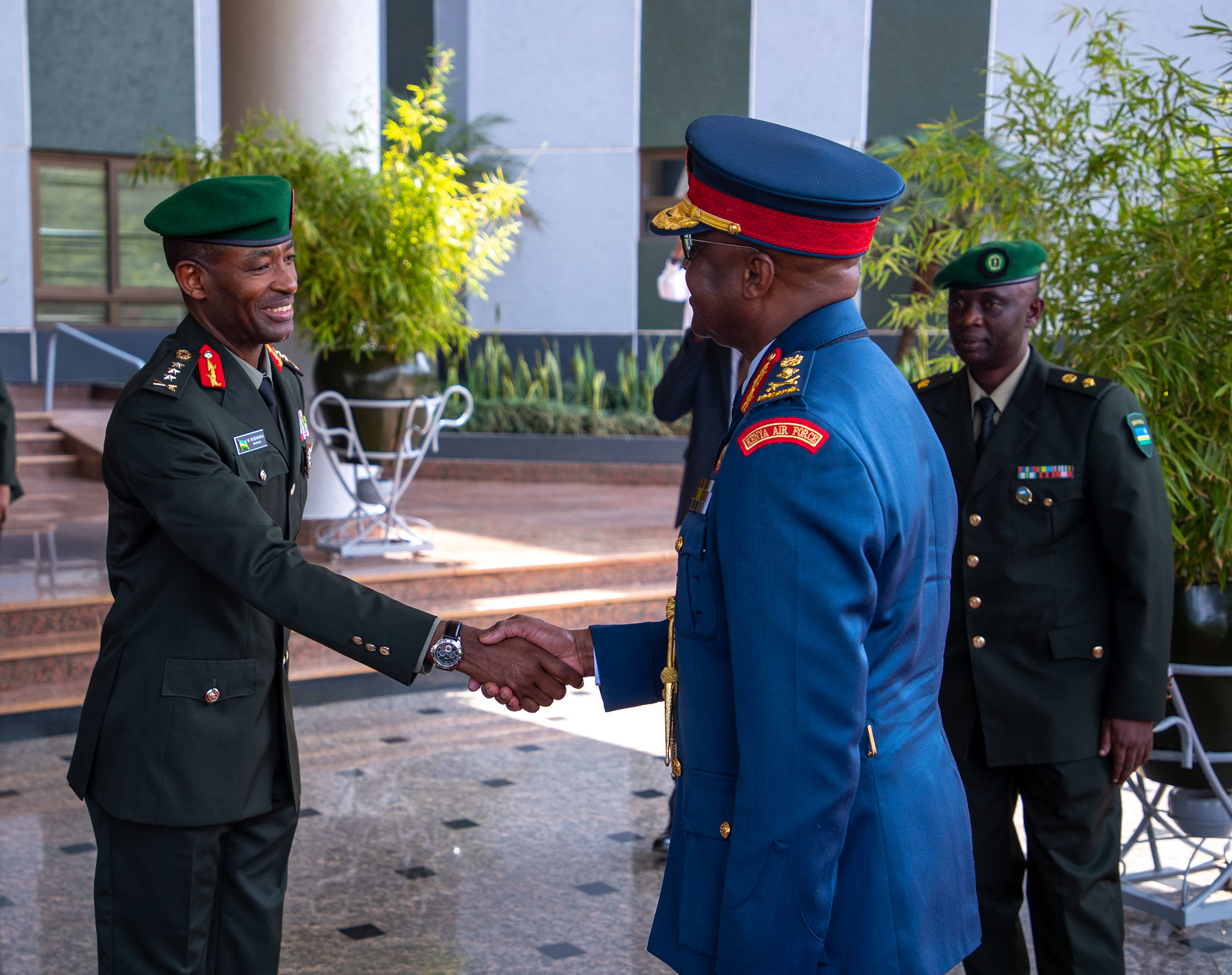 Kenya Defence Forces Chief of Defence Forces visits RDF Headquarters | Kigali, 27 June 2023