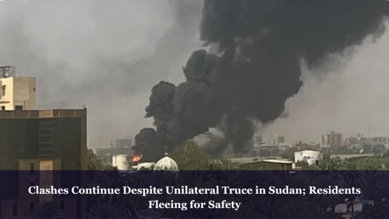 Clashes Continue Despite Unilateral Truce in Sudan