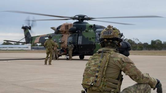 Helicopter lost at sea during major US-Australia drill
