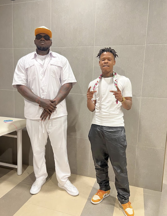 Fans over the moon about Khaligraph Jones's and Nasty C's recent photo