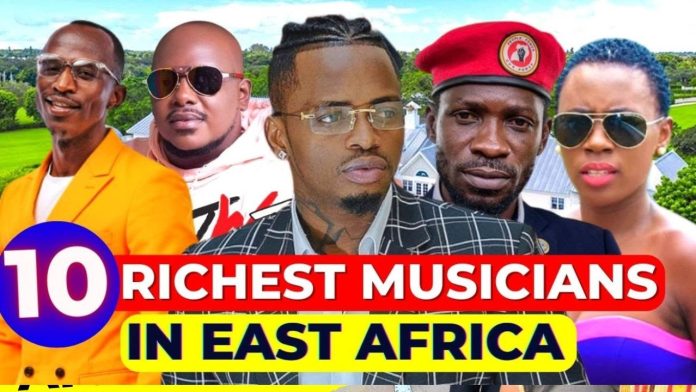 Top 10 Richest Musicians In East Africa 2023