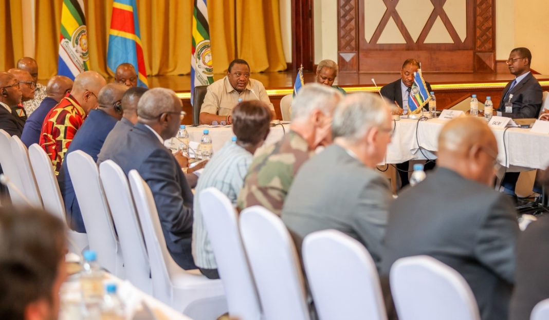 Kenyatta chairs security meeting on eastern DR Congo