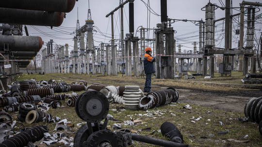 Half of Ukraine’s energy infrastructure damaged by Russia