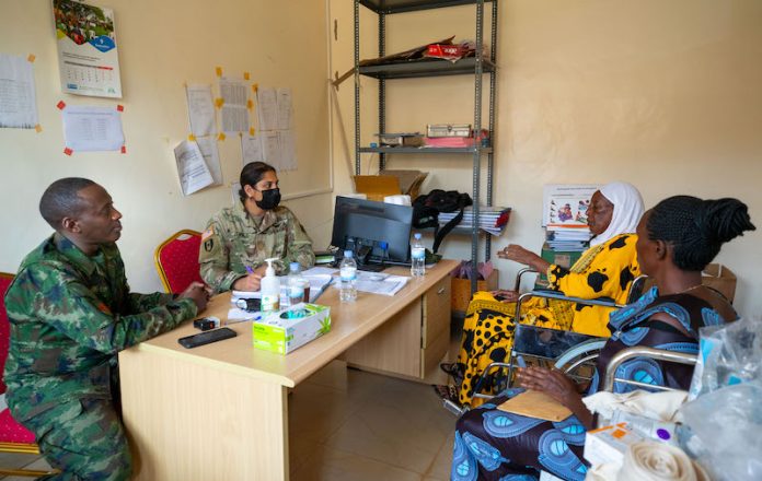 RDF and US Medical Personnel conclude medical treatment in Bugesera District